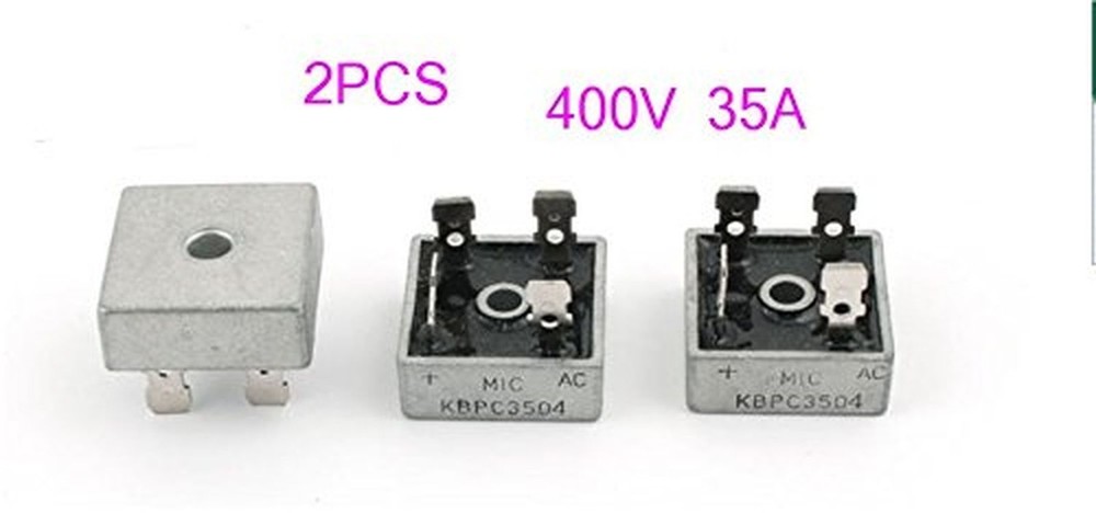 2 Pieces | KBPC3504 Bridge Rectifiers 400V 400A 280V 35A