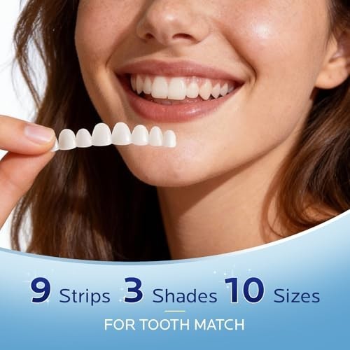 Temporary Tooth Repair Kit - Replace Missing or Broken Teeth, Moldable False Tee