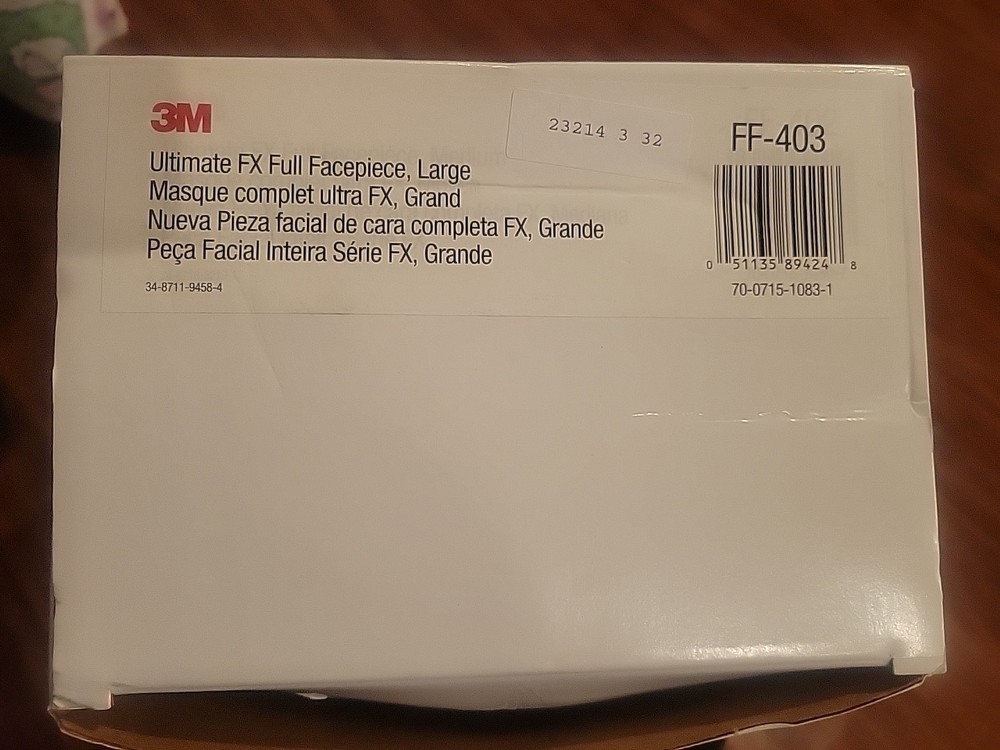 3M Ultimate FX Full Facepiece