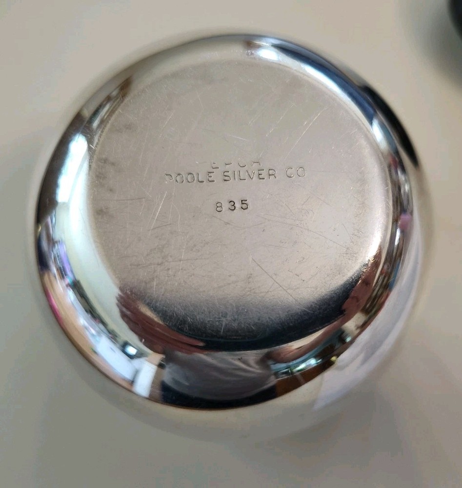 Silverplate by Poole Cup # 835