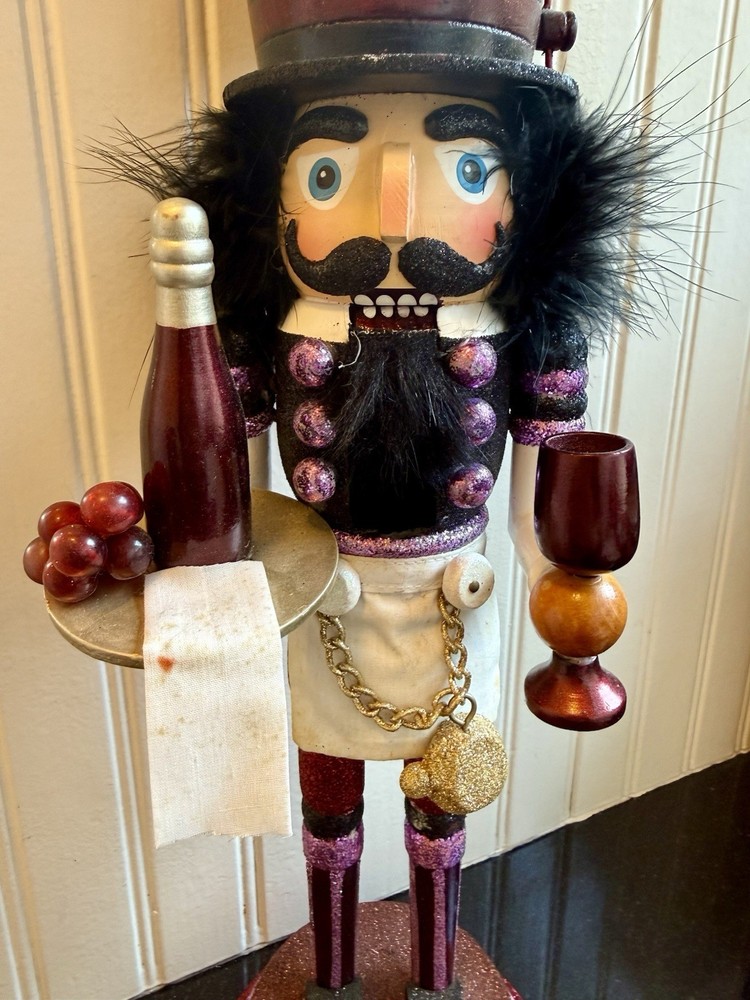 Kurt Adler 19" Hollywood Wine Nutcracker - Beautiful!!