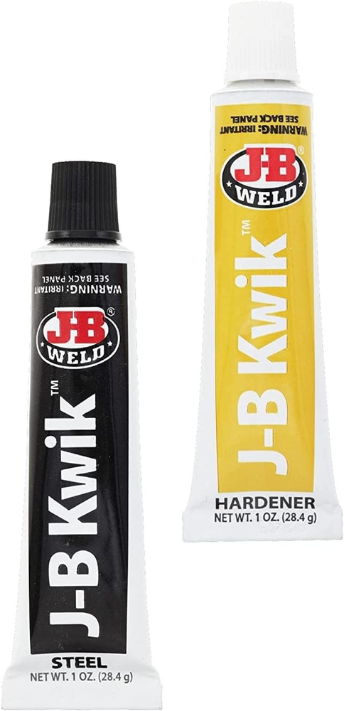 J-B Weld KwikWeld 6-Minute Set Epoxy 2-Pack Dark Grey (8276-2)