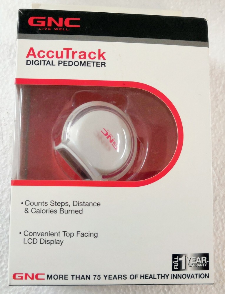 Gnc Accutrack Digital Pedometer GF-0004
