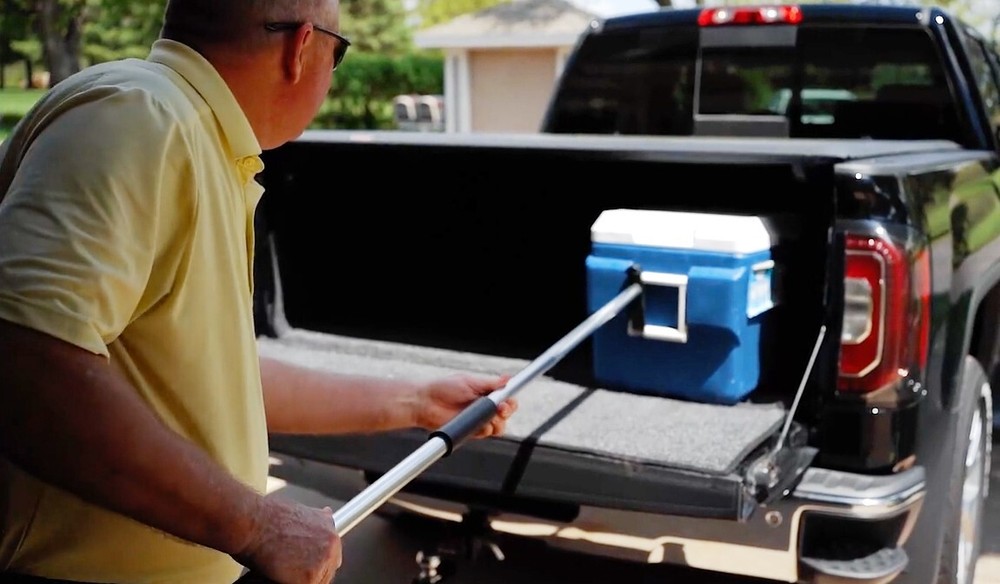 RetrieveALL Telescoping Cargo Tool & Broom Head/Extendable Grabber Reacher Tool