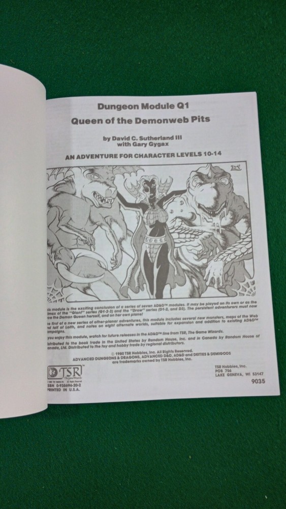 Dungeon Module BUNDLE Advanced Dungeons Dragons AD&D 1st Edition