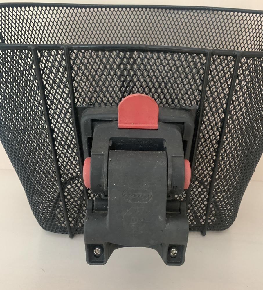 Sunlite Quick Release Black Wire Mesh Bicycle Basket