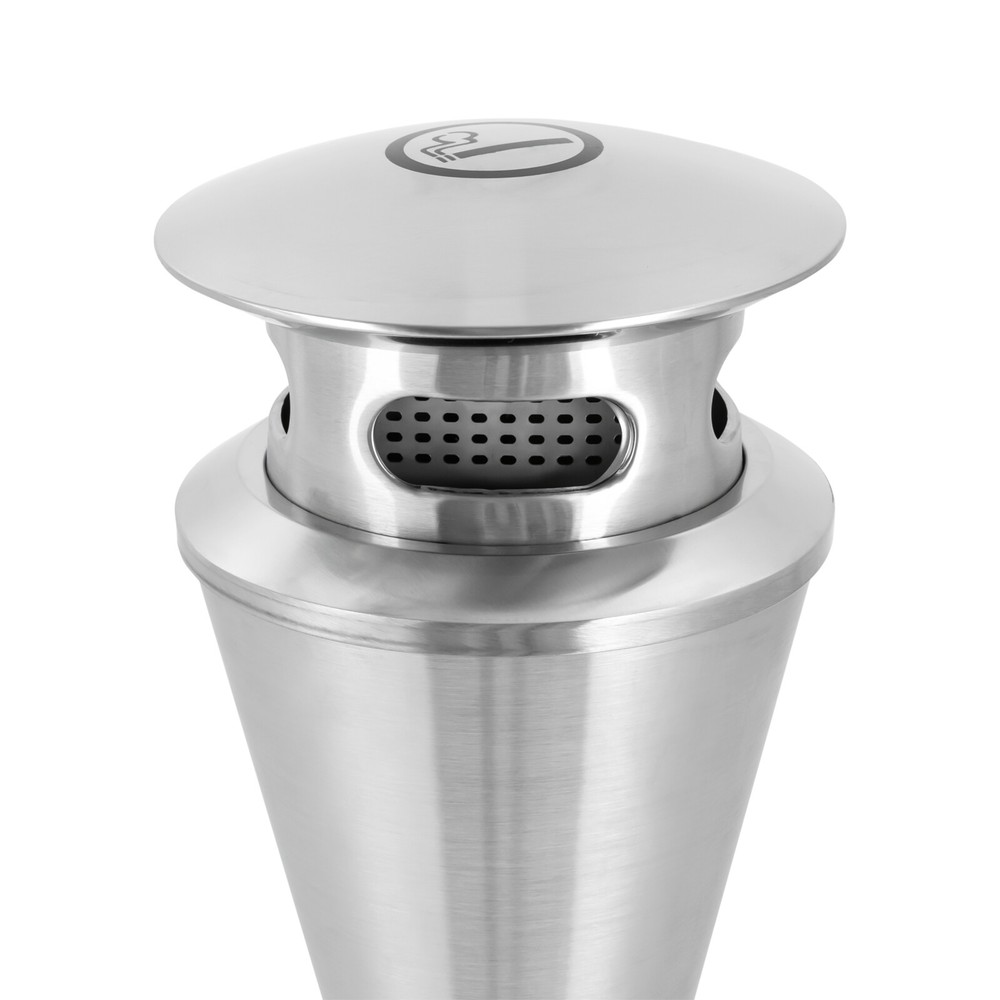 Garbage Can Cigarette End Collector Inner Barrel Floorstanding Vertical Ashtray