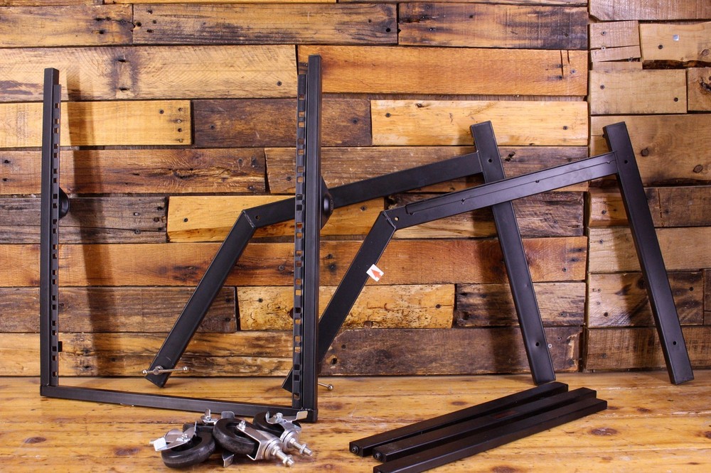 Musician's Gear Rolling Rack Stand-- BLEM