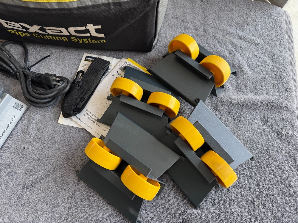 Used - Exact PipeCut 170 Pipe Cutting System with 4 Rollers