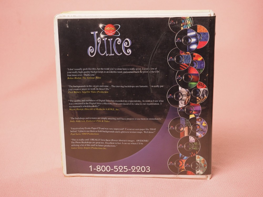 Digital Juice Royalty Free 18 Discs Plus VHS