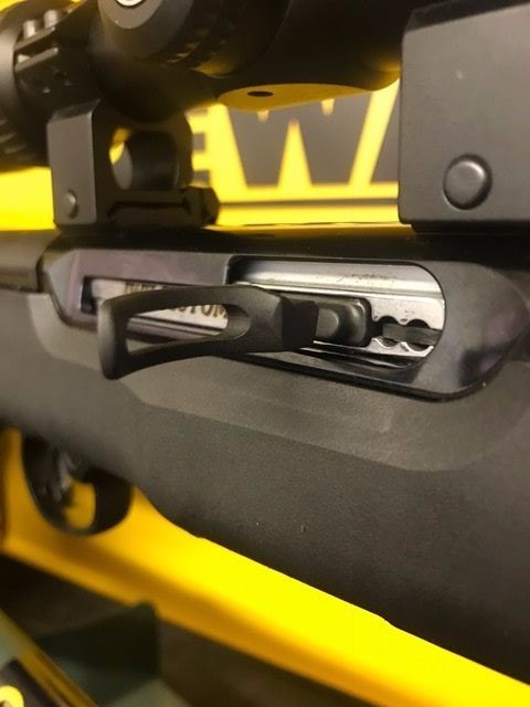 JWH Custom A22/Savage A17 Replacement Extended Parkerized Charging Handle Part