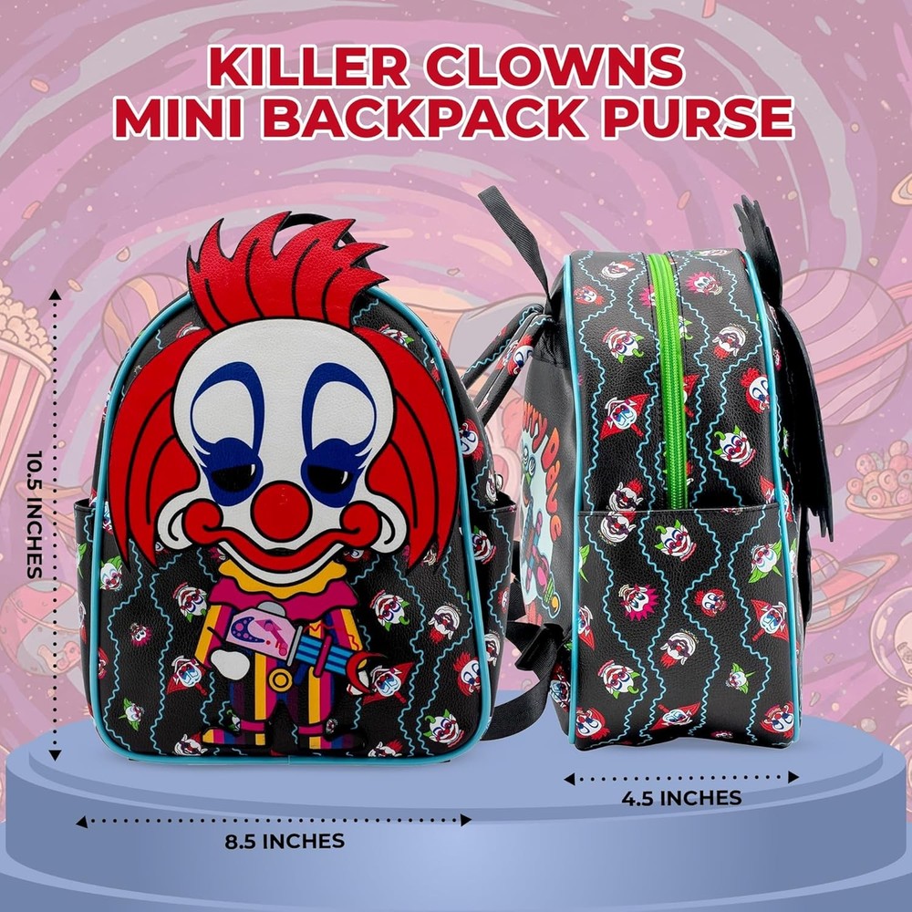 10.5" Killer Clowns Mini Backpack