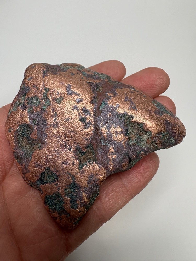 Pure Solid Native Michigan Float Copper Mineral Display Specimen Upper Peninsula