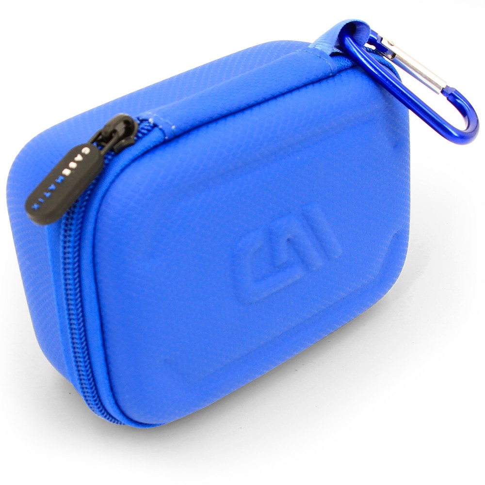 CM Wireless Microphone Case Fits DJI Mic 2 - Lavalier Mic Case Only, Blue