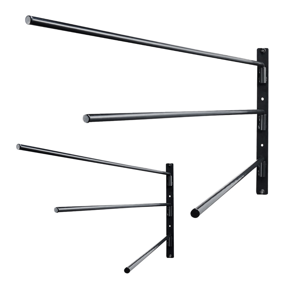 Wall Mounted Saddle Rack Three Tiers Swing Out Saddle Pad Holder