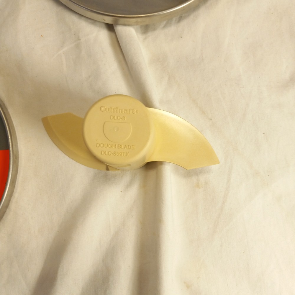 Cuisinart Food Processor DLC-8 Replacement 3 Disc Blades Stem Dough Blade