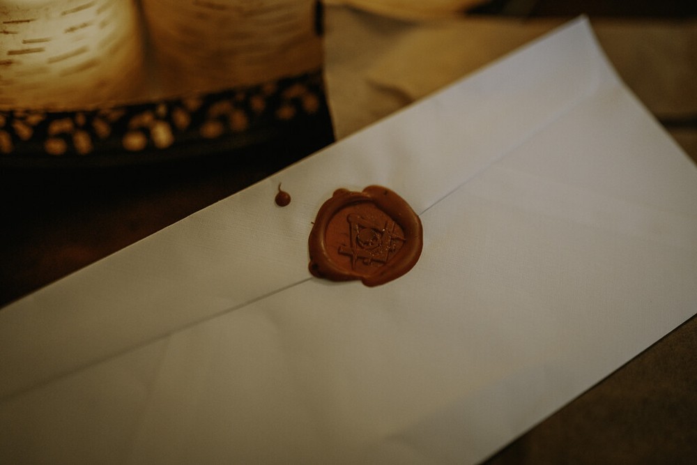 Skull Square and Compasses Masonic Wax Seal