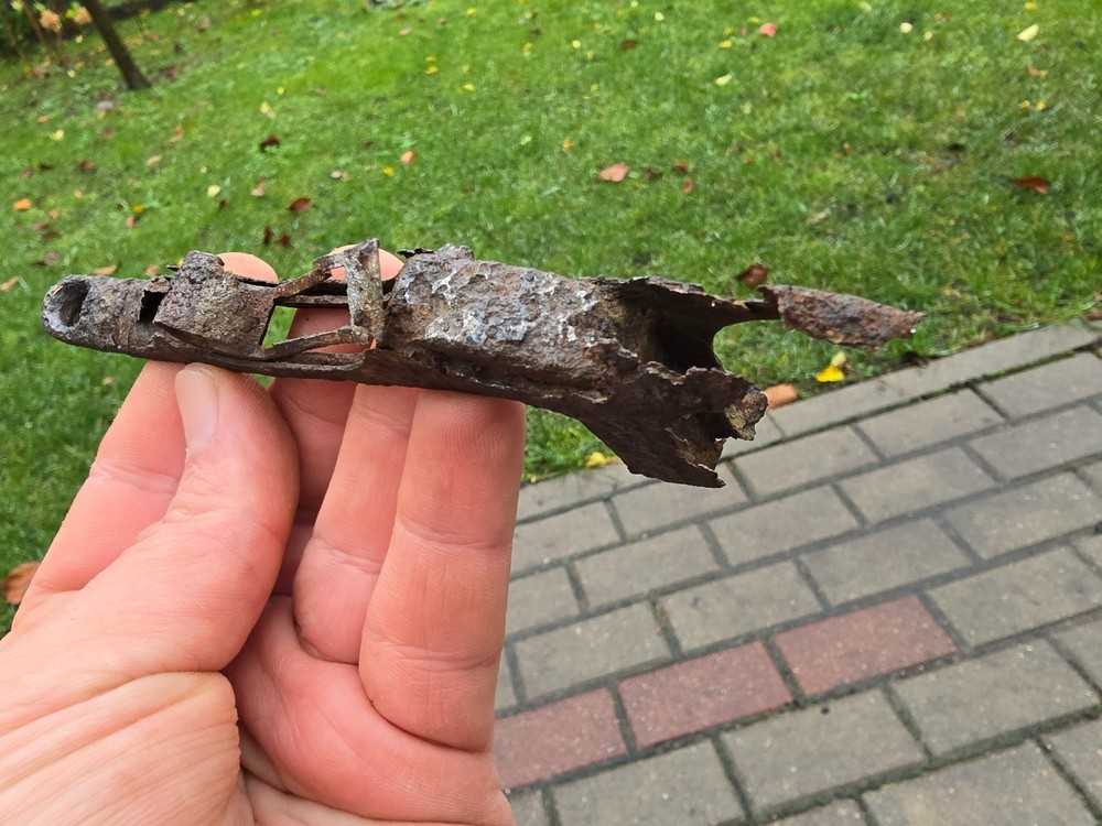 WW2 Accessories MP from the German bunker relic.