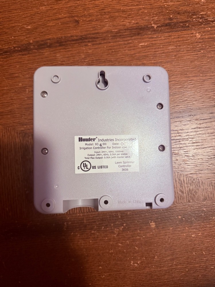 Hunter XC400i X-Core 4-Station Indoor Irrigation Controller