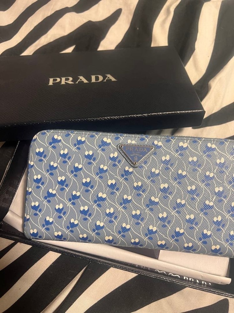 PRADA Floral Long Wallet Final Price Reduction