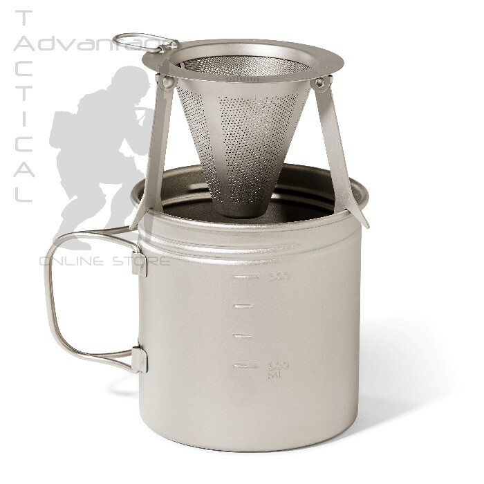 Vargo Titanium Travel Coffee Filter