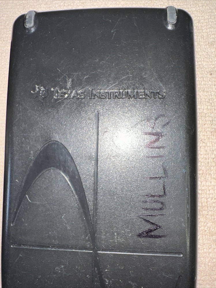 Texas Instruments TI-83 Plus Graphing Calculator With Cover, Tested & Working