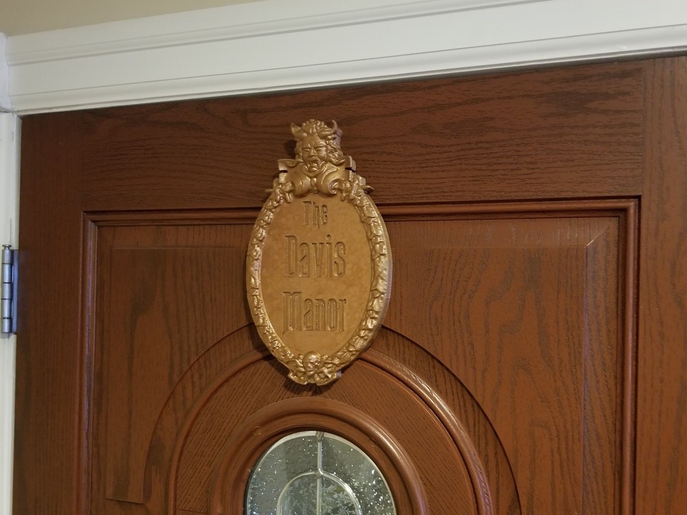 12" Personalized Haunted Mansion Inspired Prop Sign / Plaque Replica
