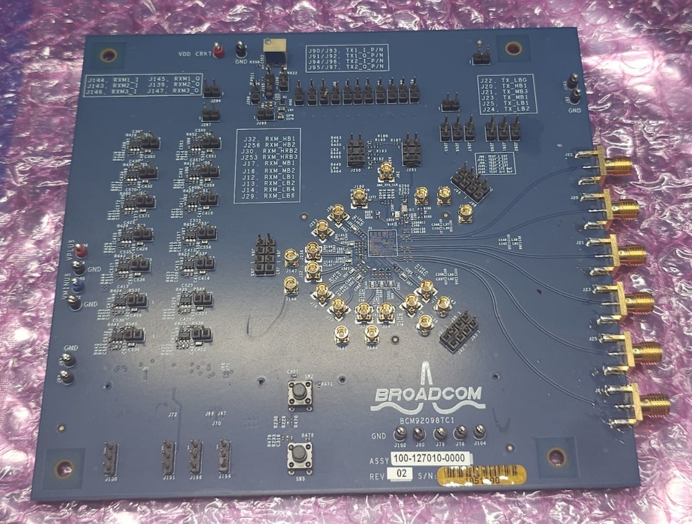 BROADCOM WIFI DEVELOPMENT BOARD BCM92098TC1 ASSY. 100-127-010-0000