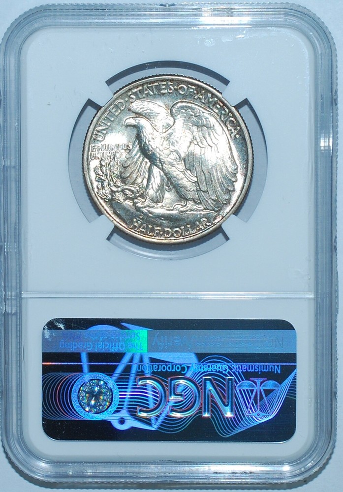 1946 P NGC MS66+ Walking Liberty Half Dollar