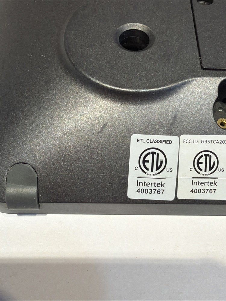 Xfinity Home Touchscreen Controller Model TCA203COMG Intertek 400367