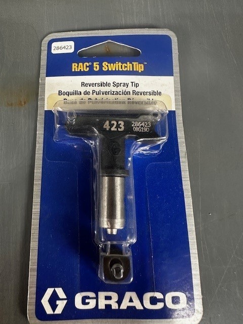 GRACO 286423 RAC 5 SwitchTip, 423 Reversible Spray Tip