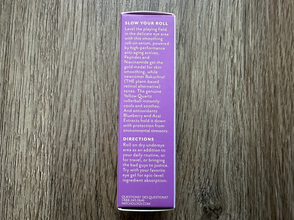 Patchology Roll Model Smoothing Jade Roll-On Smoothing Eye Serum New