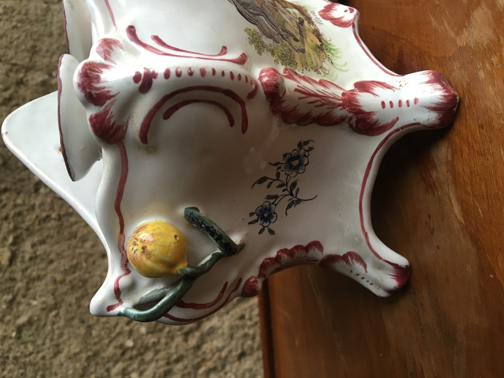 Wall Flower Holder MORAT Identifiable Antique