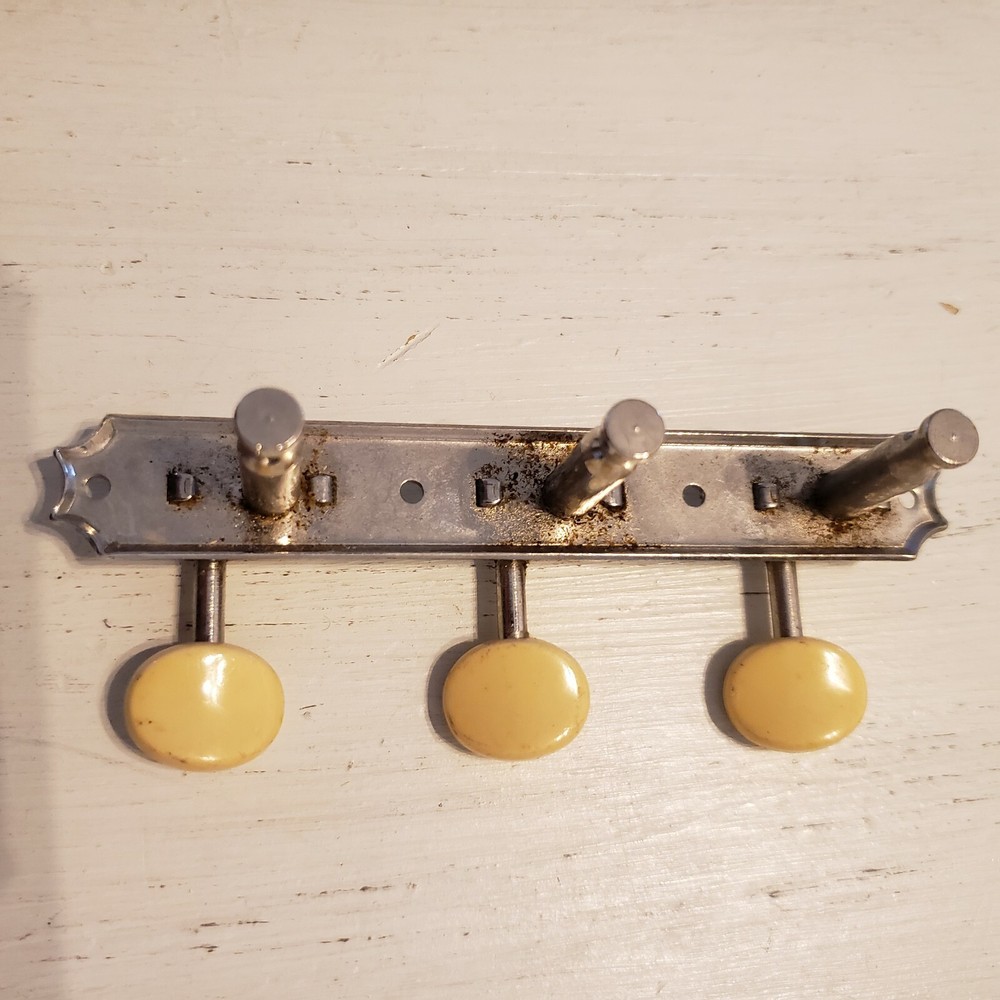Kluson Deluxe 3 Inline Tuning Pegs Vintage E A D Side Ship Wide Wide