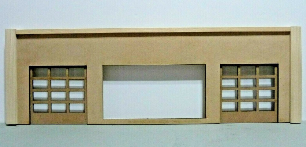 1/24 SCALE DIORAMA FRONT ONLY-/SHOWROOM OPENING DOORS  UNFINISHED(E)