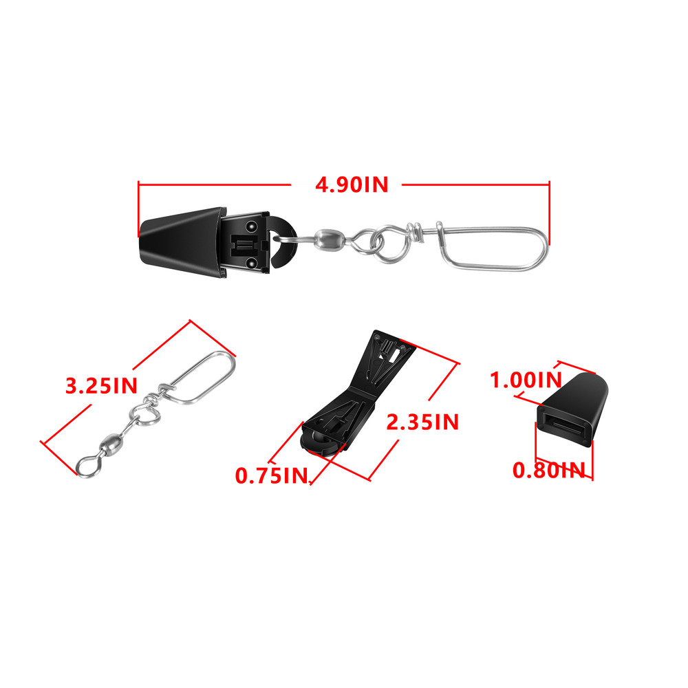 2250141 Line Terminator Single, Downrigger Accessory (Set of 2)