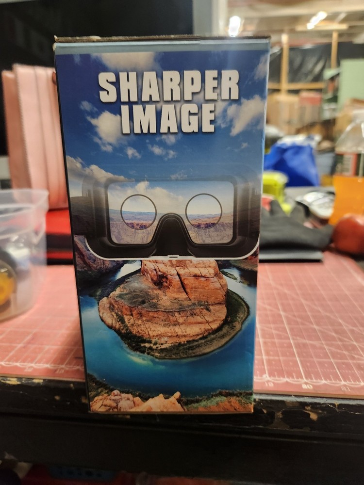 Sharper Image Smartphone 360 Degrees Virtual Reality Headset Transform Reality