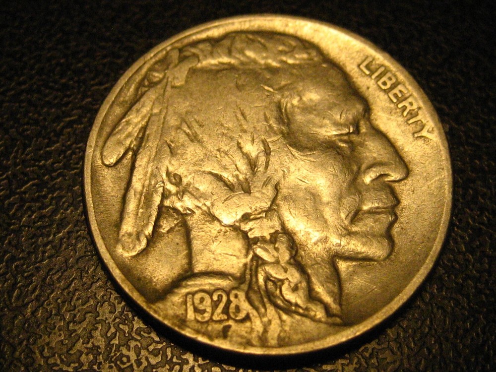 1928-P Buffalo Nickel XF
