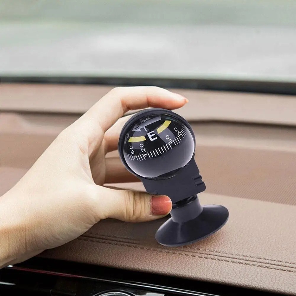 1 Pc Mini Car Ball Universal Mini Car Guide Dashboard Direction Installed Drivin