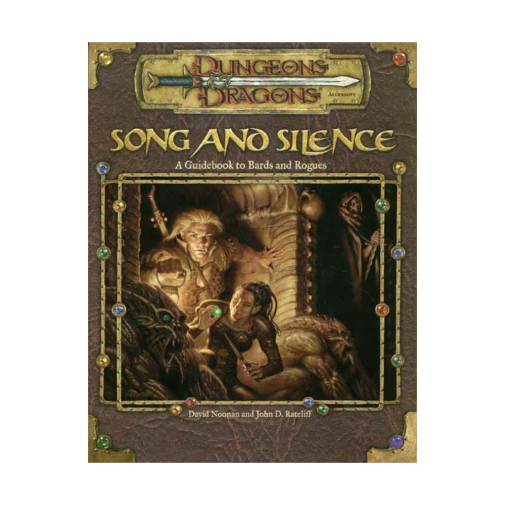 WotC D&D 3rd Ed Song and Silence VG+