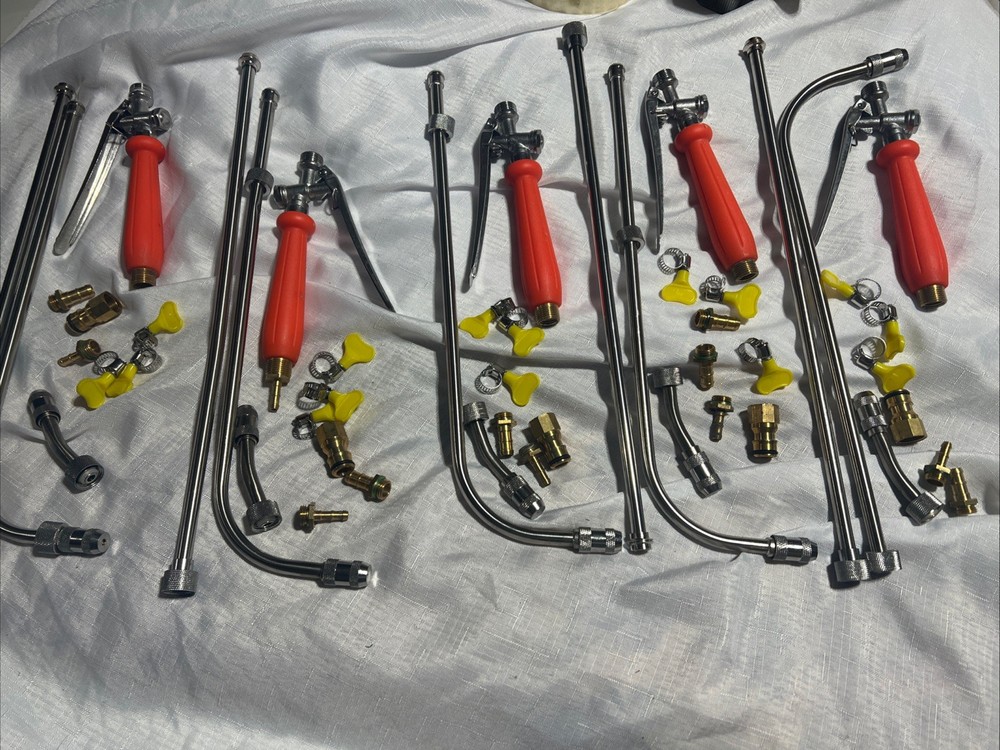 44 Inch Adjustable Spray Wand with Quick Connect Features 5 Pack Read Descript