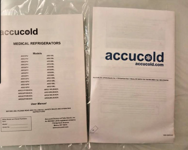 Accucold Temperature Logger DL2B (DDL) Digital Data Logger