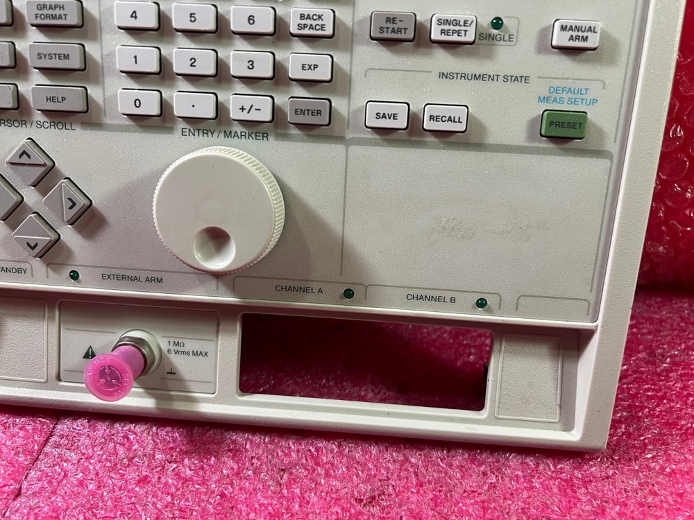 HP 5371A Frequency and Time Interval Analyzer ''Panel only''