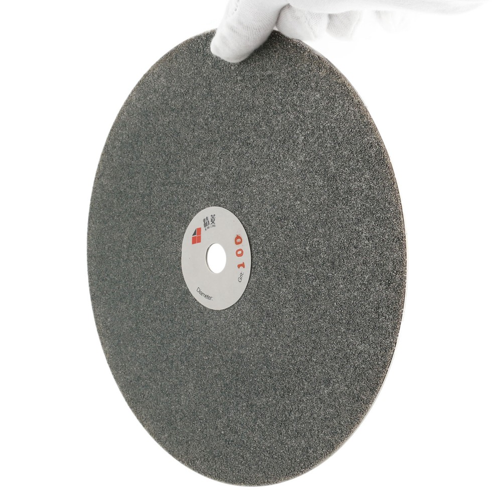 8" inch Diamond Grinding Disc Grit 100 Abrasive Wheel Flat Lap Disk Stone Tools