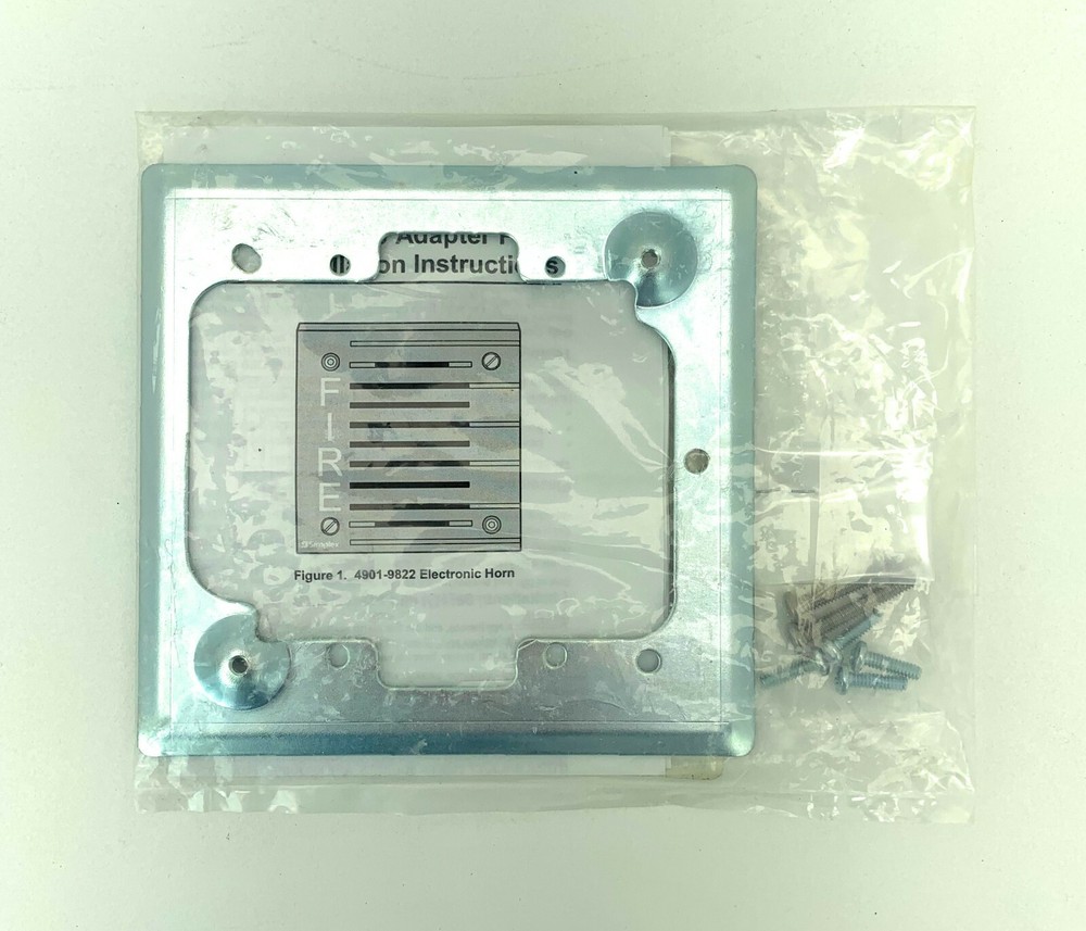 SIMPLEX 4905-9909 AUDIBLE ADAPTOR PLATE