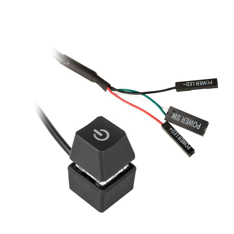 Kolink External Power Button with Cable 1650mm Modding Accessories KL-EXPWR