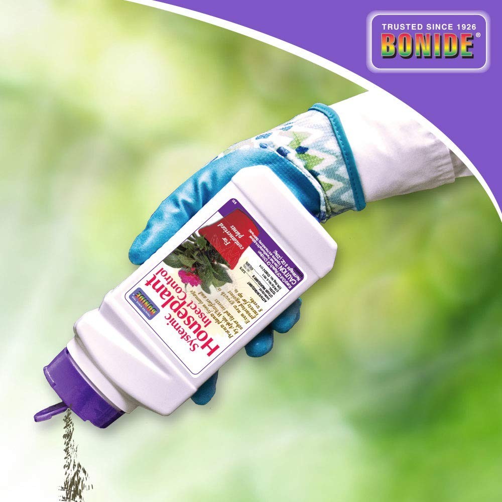 Bonide Systemic Houseplant Insect Control 8 oz Granules for Containerized Plants
