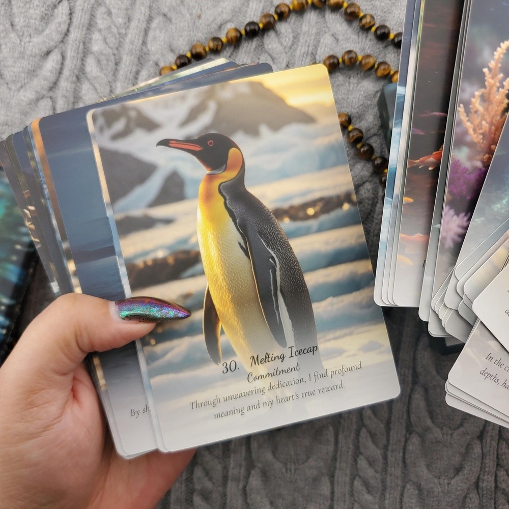 Enchanted Waters Oracle 42 Card Oracle Deck USED