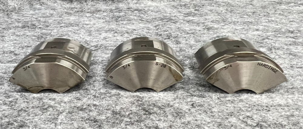 HARDINGE S20 3/4" COLLET PADS 3 SEGMENTS