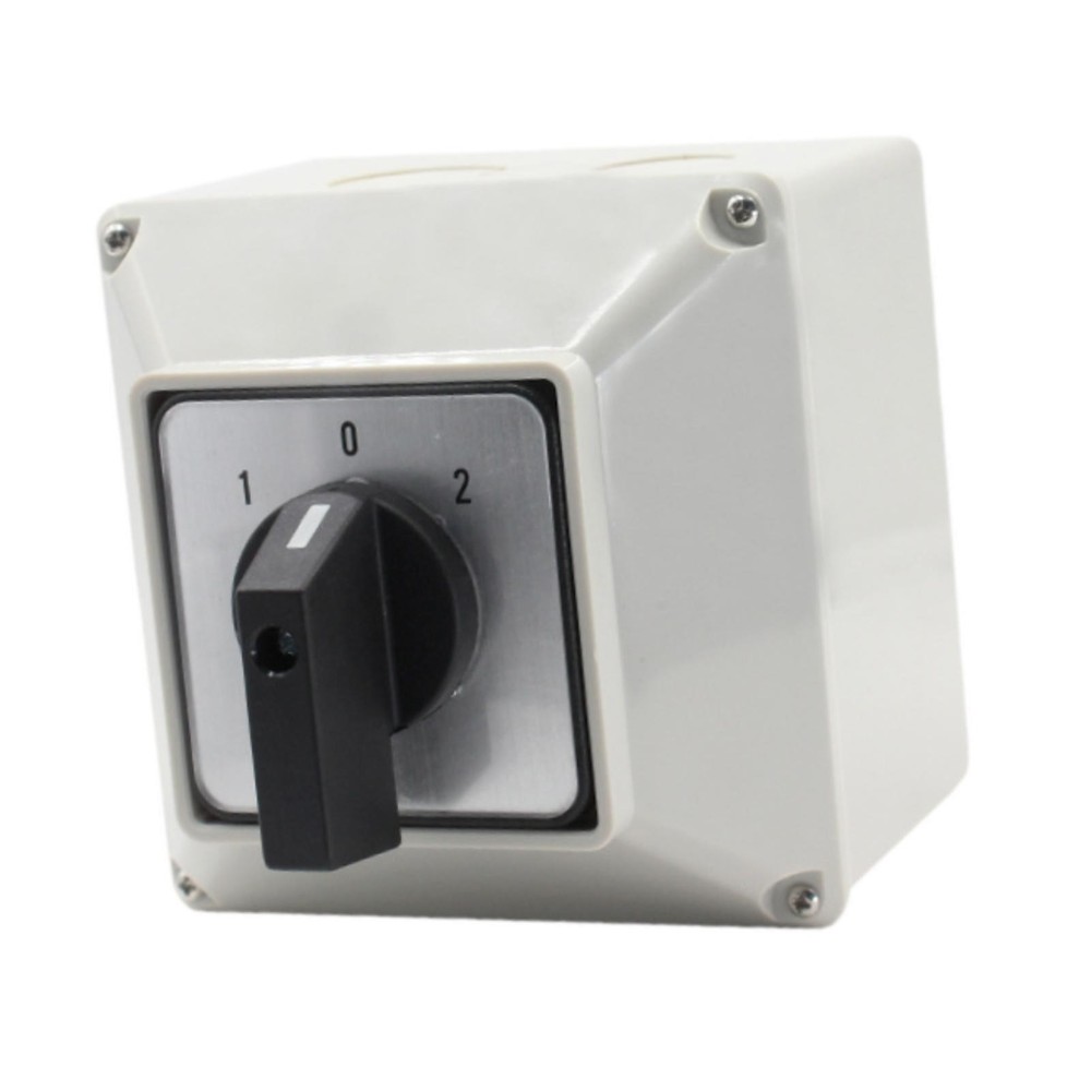 Changeover Switch Universal 3 Position Waterproof Base Box for Power Switch